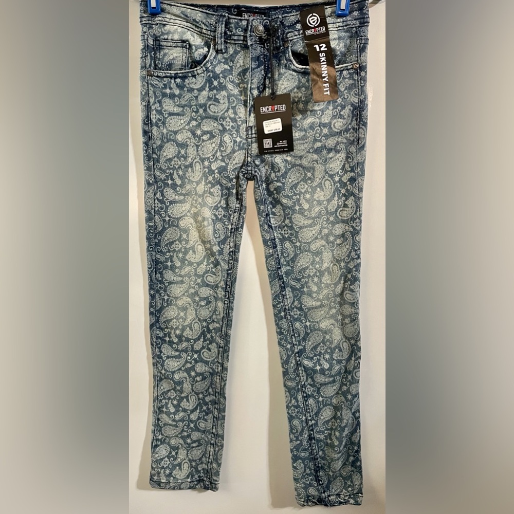 🆕 Encrypted Skinny Fit Jeans